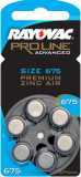Baterii auditive zinc-aer Rayovac Proline 675