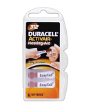 Baterii auditive zinc-aer Duracell DA 312