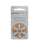 Baterii auditive zinc-aer Power-one P 312