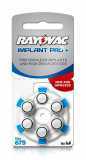 Baterii Rayovac Implant Pro + RC675/6 Buc